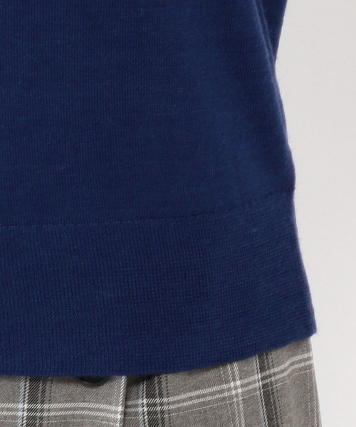 Petit Honfleur（プチオンフルール）の「衿先フリルハイネックニットプルオーバー（ニット/セーター・レディース・グレー/レッド/ブルー・M size/L size）」の11枚目の写真