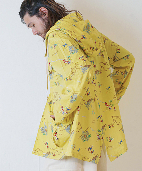 masterkey(マスターキー)の「mj6093-H&M ショートモッズコート(モッズコート・メンズ・ブラック/ネイビー/イエロー・1/2)」の3枚目の写真