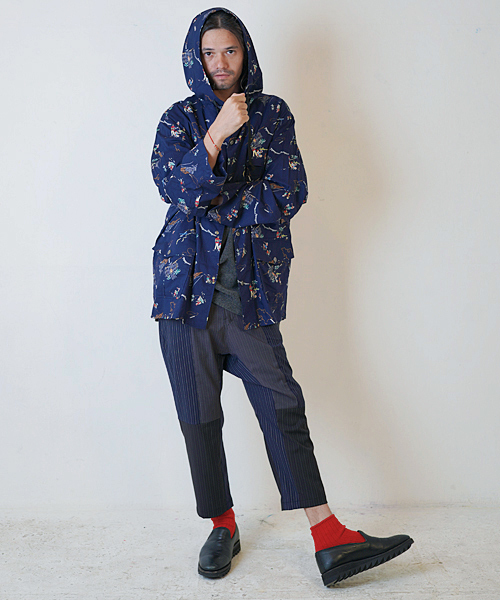 masterkey(マスターキー)の「mj6093-H&M ショートモッズコート(モッズコート・メンズ・ブラック/ネイビー/イエロー・1/2)」の16枚目の写真