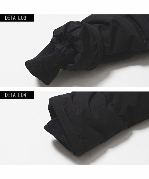 Vicci(ビッチ)の「『vicci/ヴィッチ』フード付き防風加工ストレッチ中綿ブルゾン(ダウンジャケット/コート・メンズ・ブラック/ネイビー/カーキ/チャコール/ベージュ・M/L/XL)」の17枚目の写真