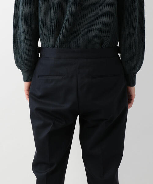 Steven Alan（スティーブンアラン）の「＜Steven Alan＞ CLR/DRL PIPED STEM PANTS-JUST/パンツ（その他パンツ・メンズ・ベージュ/ネイビー・SMALL/MEDIUM/LARGE/X-LARGE）」の12枚目の写真