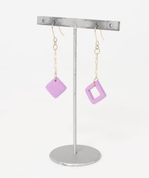 【atelier*mio】スクエア pierce