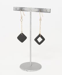 【atelier*mio】スクエア pierce