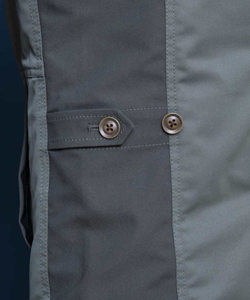 MK MICHEL KLEIN HOMME (エムケーミッシェルクランオム)の「【ミリタリーブルゾン】ソロテックスチノ(ブルゾン・メンズ・カーキ/ネイビー/アイボリー・46/48/51)」の11枚目の写真