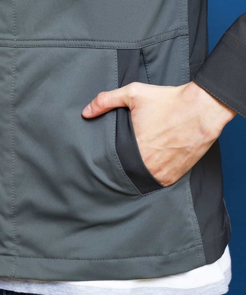 MK MICHEL KLEIN HOMME (エムケーミッシェルクランオム)の「【ミリタリーブルゾン】ソロテックスチノ(ブルゾン・メンズ・カーキ/ネイビー/アイボリー・46/48/51)」の15枚目の写真