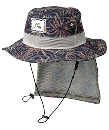 BOY UV WATER HAT PRT/クイックシルバー キッズ 帽子 ハット サーフハット