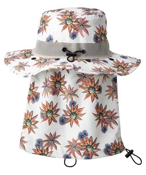 Quiksilver(クイックシルバー)の「BOY UV WATER HAT PRT/クイックシルバー キッズ 帽子 ハット サーフハット(ハット・キッズ・ブラック/ブルー/カモフラージュ・FREE)」の7枚目の写真