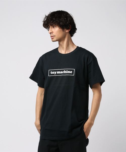 TOY MACHINE(トイ マシーン)の「toymachine トイマシーン / boxlogo ss ボックスロゴプリント半袖Tシャツ / TMS18ST8(Tシャツ/カットソー・メンズ・ライム/オレンジ/エメラルド/ホワイト×ブラック/ブラック×ホワイト/ホワイト×ライム・MEDIUM/LARGE/SMALL/X-LARGE)」の11枚目の写真