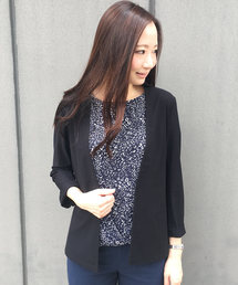 A/C DESIGN BY ALPHA CUBIC | ノーカラージャケット(ノーカラージャケット)