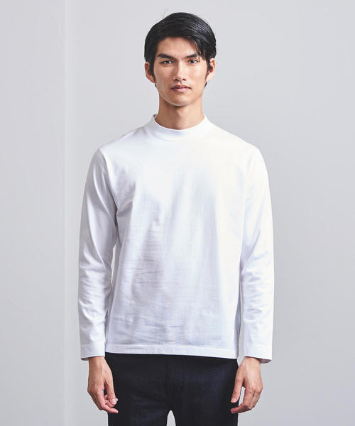 UNITED ARROWS（ユナイテッドアローズ）の「< UNITED ARROWS > モックネック カットソー（Tシャツ/カットソー・メンズ・ホワイト/ブラック/ベージュ・XL/M/S/L）」の11枚目の写真