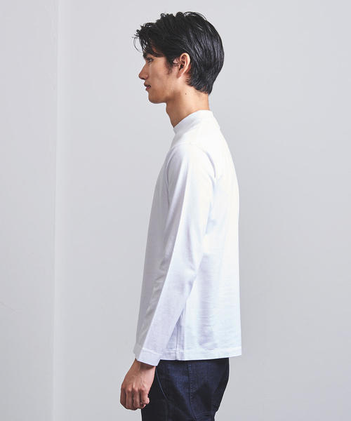 UNITED ARROWS（ユナイテッドアローズ）の「< UNITED ARROWS > モックネック カットソー（Tシャツ/カットソー・メンズ・ホワイト/ブラック/ベージュ・XL/M/S/L）」の7枚目の写真