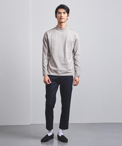 UNITED ARROWS（ユナイテッドアローズ）の「< UNITED ARROWS > モックネック カットソー（Tシャツ/カットソー・メンズ・ホワイト/ブラック/ベージュ・XL/M/S/L）」の8枚目の写真