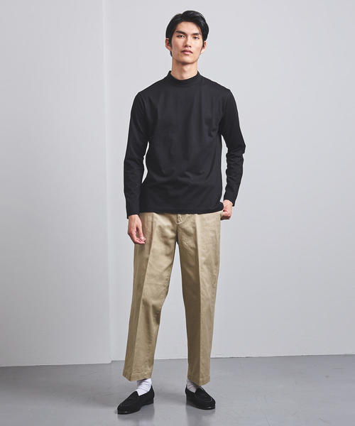 UNITED ARROWS（ユナイテッドアローズ）の「< UNITED ARROWS > モックネック カットソー（Tシャツ/カットソー・メンズ・ホワイト/ブラック/ベージュ・XL/M/S/L）」の10枚目の写真