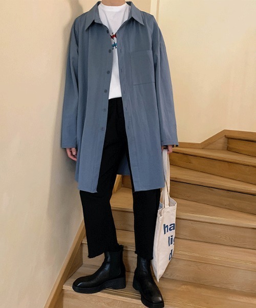 Masnou design オーバーサイズ　シャツコート Masnou design オーバーサイズシャツコート