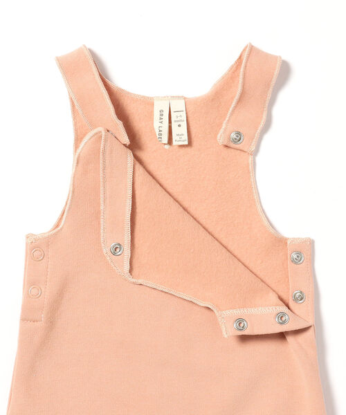 こども ビームス（コドモビームス）の「GRAY LABEL / ノースリーブ サロペット（3ヵ月～1歳）（サロペット/オーバーオール・キッズ・インディゴブルー/ピンク/ブラック系その他2/レッド系その他2・9-12M/6-9M/3-6M）」の10枚目の写真