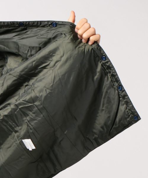 Gramicci（グラミチ）の「【GRAMICCI/グラミチ】PADDING JACKET / 中綿ブルゾン（ダウンジャケット/コート・メンズ・ブラック/ブラウン/オリーブ/ネイビー/マスタード/オレンジ・MEDIUM/LARGE/X-LARGE）」の7枚目の写真