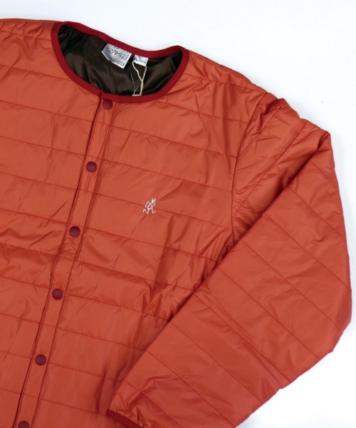 Gramicci（グラミチ）の「【GRAMICCI/グラミチ】PADDING JACKET / 中綿ブルゾン（ダウンジャケット/コート・メンズ・ブラック/ブラウン/オリーブ/ネイビー/マスタード/オレンジ・MEDIUM/LARGE/X-LARGE）」の6枚目の写真