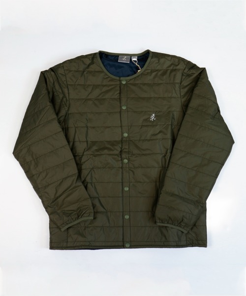 Gramicci（グラミチ）の「【GRAMICCI/グラミチ】PADDING JACKET / 中綿ブルゾン（ダウンジャケット/コート・メンズ・ブラック/ブラウン/オリーブ/ネイビー/マスタード/オレンジ・MEDIUM/LARGE/X-LARGE）」の12枚目の写真
