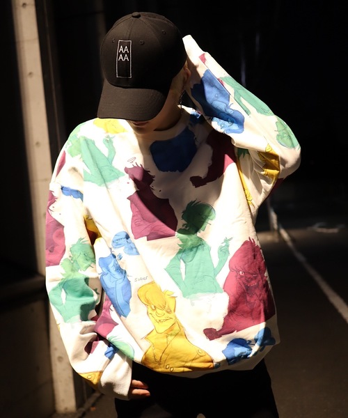 rovtski（ロフトスキー）の「【ビッグシルエット】SELAH YANGSTANDARD SW/スタンダードスウェットトレーナー（スウェット・メンズ・ホワイト系その他/ブラック系その他/グレー系その他/グリーン系その他/ホワイト系その他2/ホワイト系その他3/ブラック系その他2/ブラック系その他3/ブラック系その他4/ブラック系その他5/ブラック系その他6・FREE）」の3枚目の写真