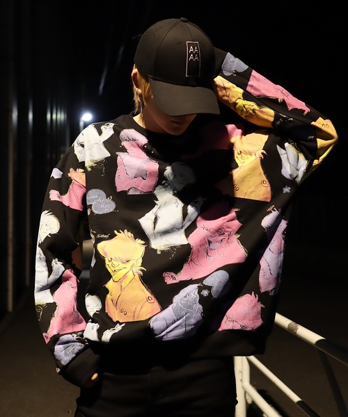 rovtski（ロフトスキー）の「【ビッグシルエット】SELAH YANGSTANDARD SW/スタンダードスウェットトレーナー（スウェット・メンズ・ホワイト系その他/ブラック系その他/グレー系その他/グリーン系その他/ホワイト系その他2/ホワイト系その他3/ブラック系その他2/ブラック系その他3/ブラック系その他4/ブラック系その他5/ブラック系その他6・FREE）」の6枚目の写真