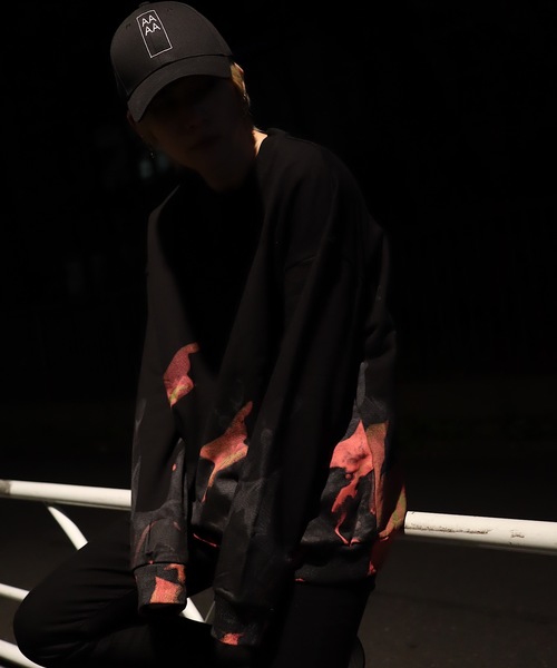 rovtski（ロフトスキー）の「【ビッグシルエット】SELAH YANGSTANDARD SW/スタンダードスウェットトレーナー（スウェット・メンズ・ホワイト系その他/ブラック系その他/グレー系その他/グリーン系その他/ホワイト系その他2/ホワイト系その他3/ブラック系その他2/ブラック系その他3/ブラック系その他4/ブラック系その他5/ブラック系その他6・FREE）」の7枚目の写真