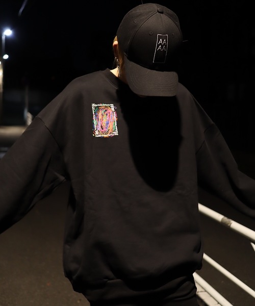 rovtski（ロフトスキー）の「【ビッグシルエット】SELAH YANGSTANDARD SW/スタンダードスウェットトレーナー（スウェット・メンズ・ホワイト系その他/ブラック系その他/グレー系その他/グリーン系その他/ホワイト系その他2/ホワイト系その他3/ブラック系その他2/ブラック系その他3/ブラック系その他4/ブラック系その他5/ブラック系その他6・FREE）」の8枚目の写真