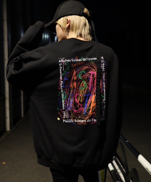 rovtski（ロフトスキー）の「【ビッグシルエット】SELAH YANGSTANDARD SW/スタンダードスウェットトレーナー（スウェット・メンズ・ホワイト系その他/ブラック系その他/グレー系その他/グリーン系その他/ホワイト系その他2/ホワイト系その他3/ブラック系その他2/ブラック系その他3/ブラック系その他4/ブラック系その他5/ブラック系その他6・FREE）」の15枚目の写真