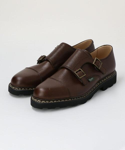 Paraboot（パラブーツ）の「[ パラブーツ ] PARABOOT WILLIAM ウィリアム ダブルモンク ストラップ シューズ（その他シューズ・メンズ・ダークブラウン/ブラック・6h/7/6/7h/8）」の3枚目の写真