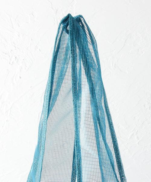 junes（ジュネス）の「JUNES THE MESH（エコバッグ/サブバッグ・レディース・イエロー/ダークブラウン/コバルトブルー/オフホワイト/レッド/シルバー・FREE）」の11枚目の写真