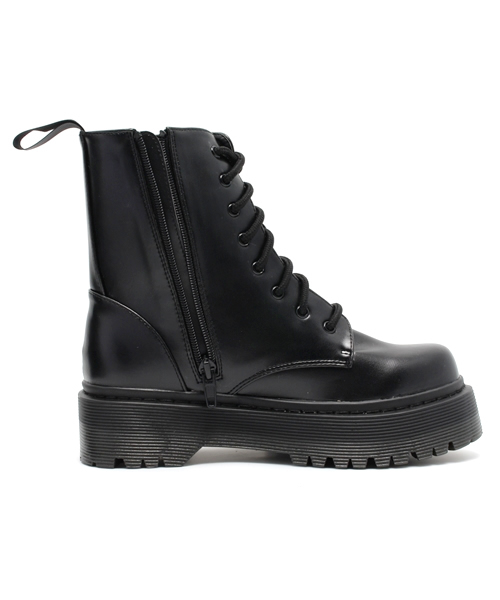 WEGO（ウィゴー）の「WEGO/8ホールブーツ（ブーツ・レディース・ブラック/ワイン/その他1・23.5/24.5）」の4枚目の写真