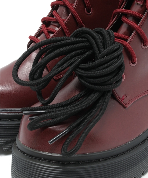 WEGO（ウィゴー）の「WEGO/8ホールブーツ（ブーツ・レディース・ブラック/ワイン/その他1・23.5/24.5）」の8枚目の写真