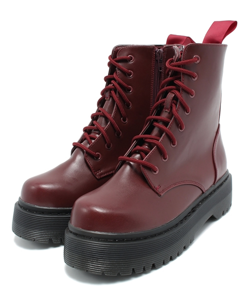 WEGO（ウィゴー）の「WEGO/8ホールブーツ（ブーツ・レディース・ブラック/ワイン/その他1・23.5/24.5）」の14枚目の写真