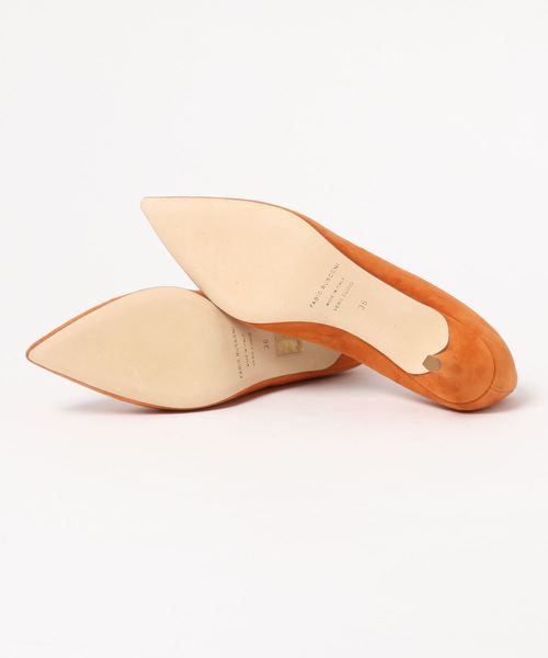 FABIO RUSCONI（ファビオルスコーニ）の「【FABIO RUSCONI】スエードパンプス（パンプス・レディース・イエロー/キャメル・38/36/37）」の4枚目の写真