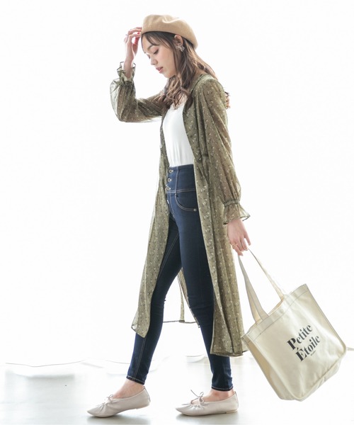 Heather(ヘザー)の「レトロコバナガラワンピース 877695(ワンピース・レディース・ブラウン系その他/ベージュ系その他/グリーン系その他・FREE)」の15枚目の写真