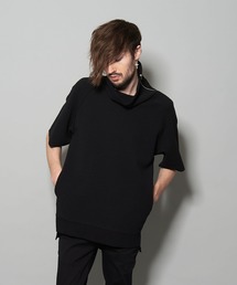 NO ID. | オフタートル5分袖ZIP-PO(Tシャツ/カットソー)