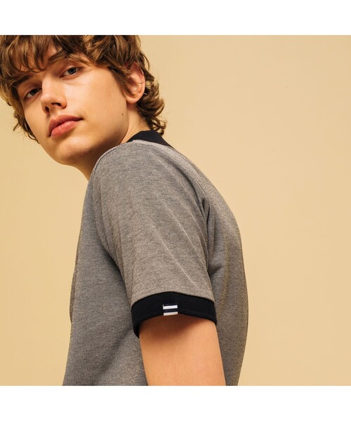 AIGLE（エーグル）の「吸水速乾 エーグル ロゴ ポロシャツ（ポロシャツ・メンズ・ダークネイビー/ヘザーグレー/レッド/ホワイト/グリーン・LL/M/L/S）」の10枚目の写真