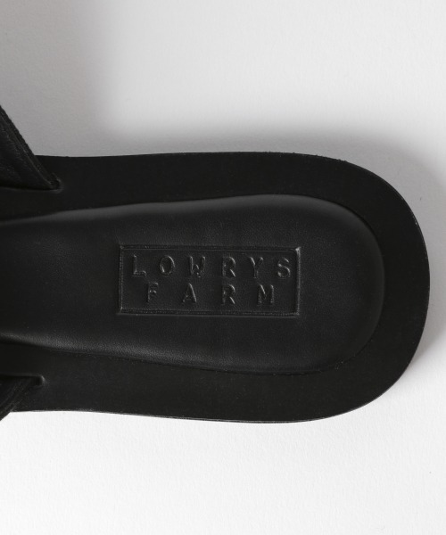 LOWRYS FARM(ローリーズファーム)の「イソザイミュール 880414(サンダル・レディース・アイボリー/ブラック・LARGE/MEDIUM)」の16枚目の写真