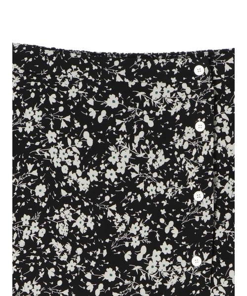 AMERICAN HOLIC(アメリカンホリック)の「前釦ティアードスカート *(スカート・レディース・その他14/アイボリー/チャコールグレー・L/M)」の10枚目の写真