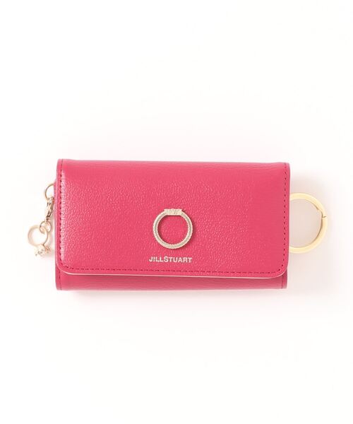 JILL STUART（ジルスチュアート）の「JILL STUART(ジル スチュアート)　エターナル  キーケース（キーケース/キーアクセサリー・レディース・レッド/ピンク/ブラック/ホワイト/フューシャピンク/サックスブルー/オリーブ・FREE）」の6枚目の写真