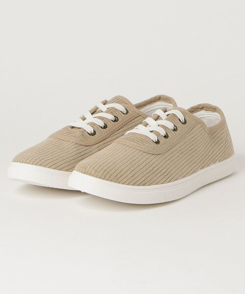 WEGO（ウィゴー）の「WEGO/レースアップスニーカー（スニーカー・レディース・ブラック/ベージュ/ブラウン・MEDIUM/LARGE）」の3枚目の写真