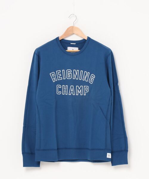セール Reigningchamp レイニングチャンプ トレーナー Varsity Crewnec Rc 3480 スウェット Reigning Champ レイニングチャンプ のファッション通販 Zozotown