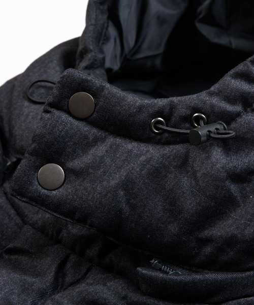 KANGOL(カンゴール)の「KANGOL 別注 2WAY 撥水エコダウンジャケット(ダウンジャケット/コート・メンズ・ブラック/ネイビー/グレー/カモフラージュ/ワイン/チャコール・S/M/L/XL)」の17枚目の写真