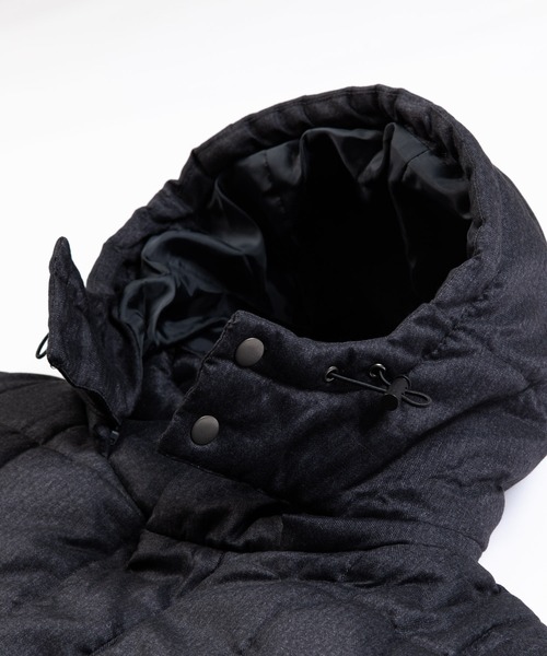 KANGOL(カンゴール)の「KANGOL 別注 2WAY 撥水エコダウンジャケット(ダウンジャケット/コート・メンズ・ブラック/ネイビー/グレー/カモフラージュ/ワイン/チャコール・S/M/L/XL)」の10枚目の写真