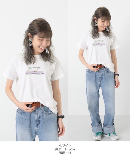 devirock(デビロック)の「namiiii コラボTシャツ 大人サイズ(Tシャツ/カットソー・レディース・ブラック/ホワイト・L/M/LL)」の6枚目の写真