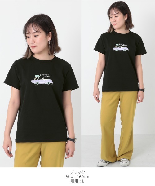 devirock(デビロック)の「namiiii コラボTシャツ 大人サイズ(Tシャツ/カットソー・レディース・ブラック/ホワイト・L/M/LL)」の7枚目の写真
