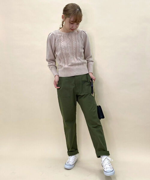 fredy repit（フレディレピ）の「ベイカーテーパードパンツ（その他パンツ・レディース・カーキ/ブラック/キャメル・38/40/36）」の22枚目の写真