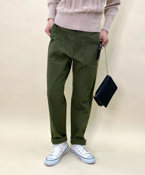 fredy repit（フレディレピ）の「ベイカーテーパードパンツ（その他パンツ・レディース・カーキ/ブラック/キャメル・38/40/36）」の21枚目の写真