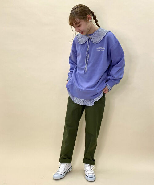 fredy repit（フレディレピ）の「ベイカーテーパードパンツ（その他パンツ・レディース・カーキ/ブラック/キャメル・38/40/36）」の17枚目の写真