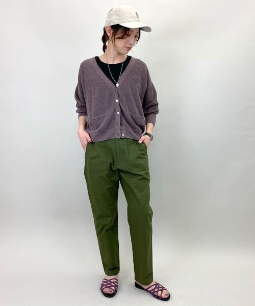 fredy repit（フレディレピ）の「ベイカーテーパードパンツ（その他パンツ・レディース・カーキ/ブラック/キャメル・38/40/36）」の9枚目の写真