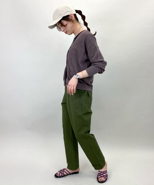 fredy repit（フレディレピ）の「ベイカーテーパードパンツ（その他パンツ・レディース・カーキ/ブラック/キャメル・38/40/36）」の8枚目の写真